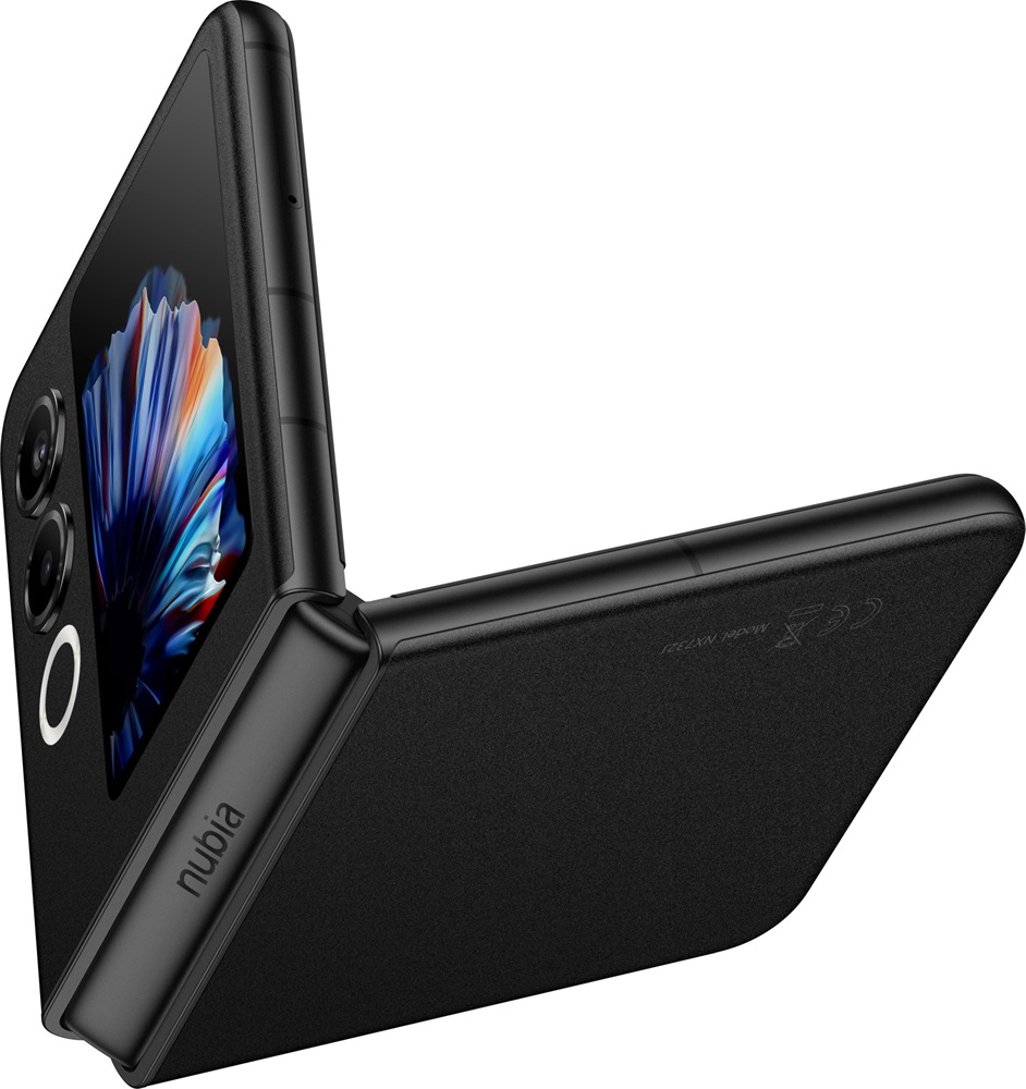 ZTE nubia Flip 2 6,9" 5G 8/256GB DualSIM fekete okostelefon