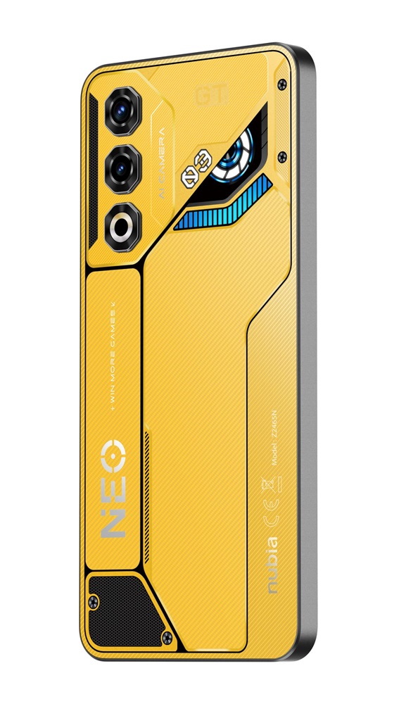 ZTE nubia Neo 3 GT 6,8" 5G 12/256GB DualSIM sárga okostelefon