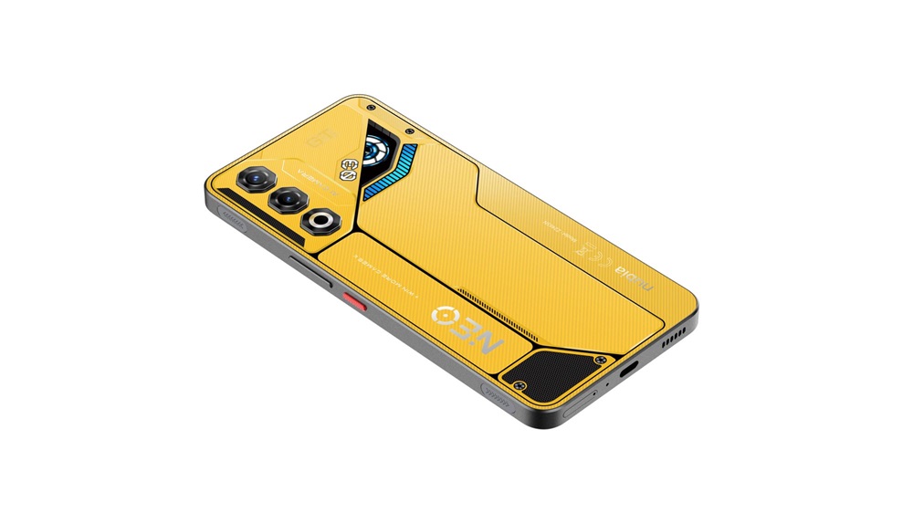 ZTE nubia Neo 3 GT 6,8" 5G 12/256GB DualSIM sárga okostelefon