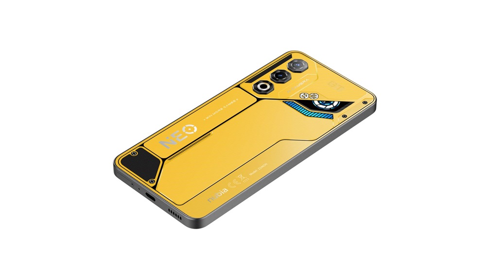 ZTE nubia Neo 3 GT 6,8" 5G 12/256GB DualSIM sárga okostelefon