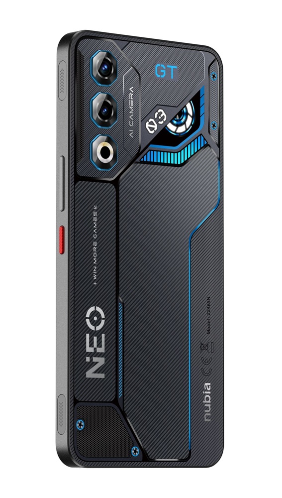 ZTE nubia Neo 3 GT 6,8" 5G 12/256GB DualSIM szürke okostelefon