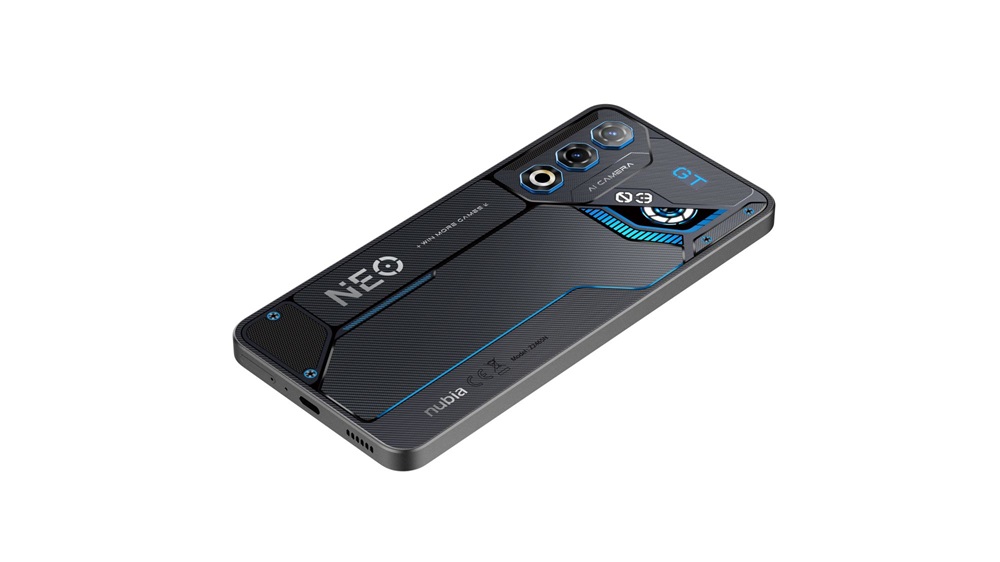 ZTE nubia Neo 3 GT 6,8" 5G 12/256GB DualSIM szürke okostelefon