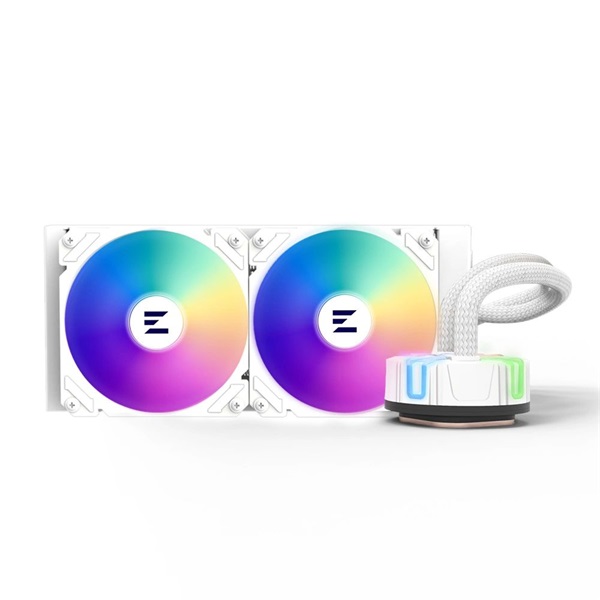 Zalman Reserator5 Z24 ARGB fehér vízhűtéses processzor hűtő