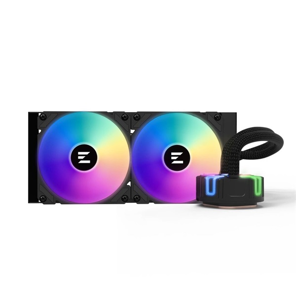Zalman Reserator5 Z24 ARGB fekete vízhűtéses processzor hűtő