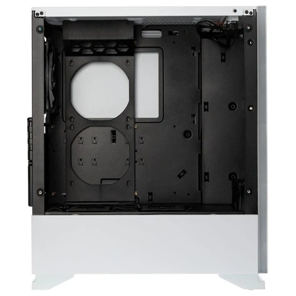 Zalman S5 fehér (táp nélküli) ablakos ATX ház