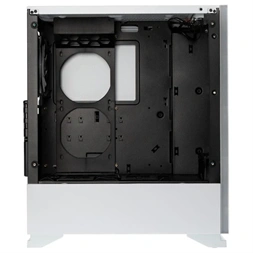 Zalman S5 fehér (táp nélküli) ablakos ATX ház