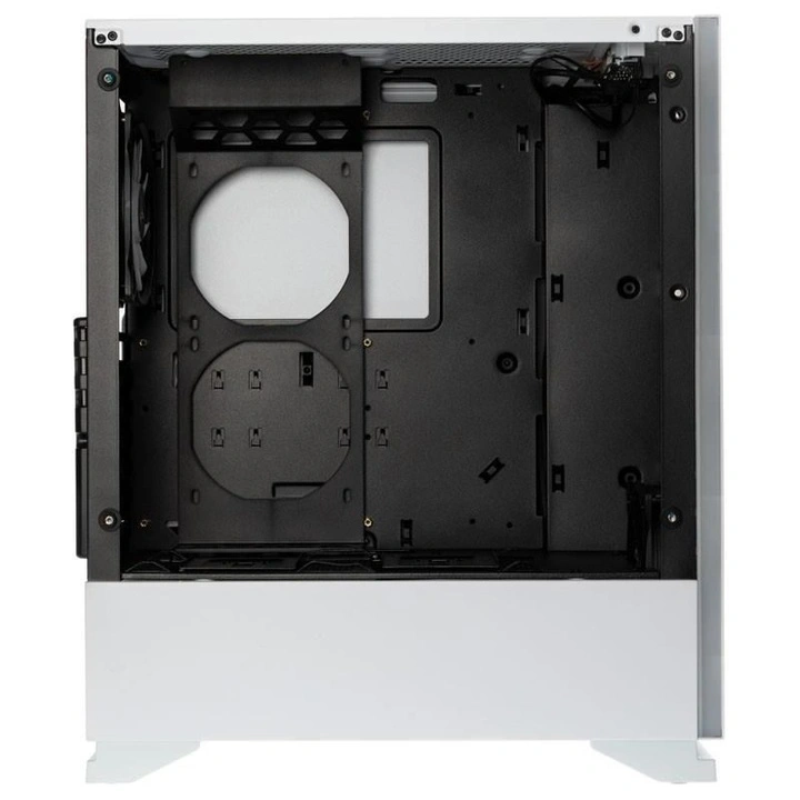 Zalman S5 fehér (táp nélküli) ablakos ATX ház