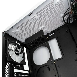 Zalman S5 fehér (táp nélküli) ablakos ATX ház