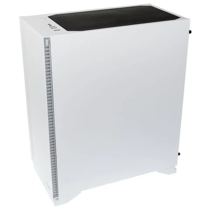 Zalman S5 fehér (táp nélküli) ablakos ATX ház