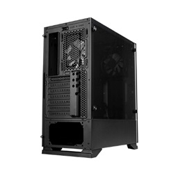 Zalman S5 fekete (táp nélküli) ablakos ATX ház (Újszerű)