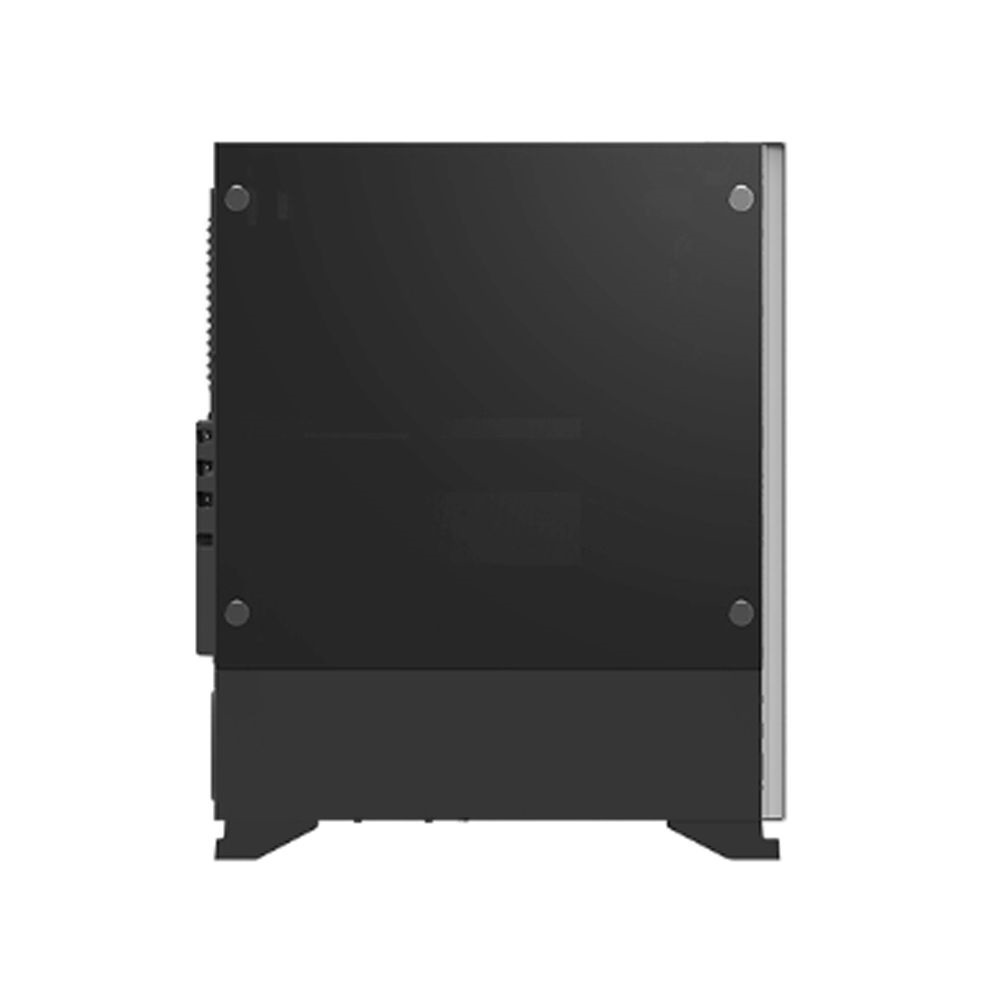 Zalman S5 fekete (táp nélküli) ablakos ATX ház (Újszerű)