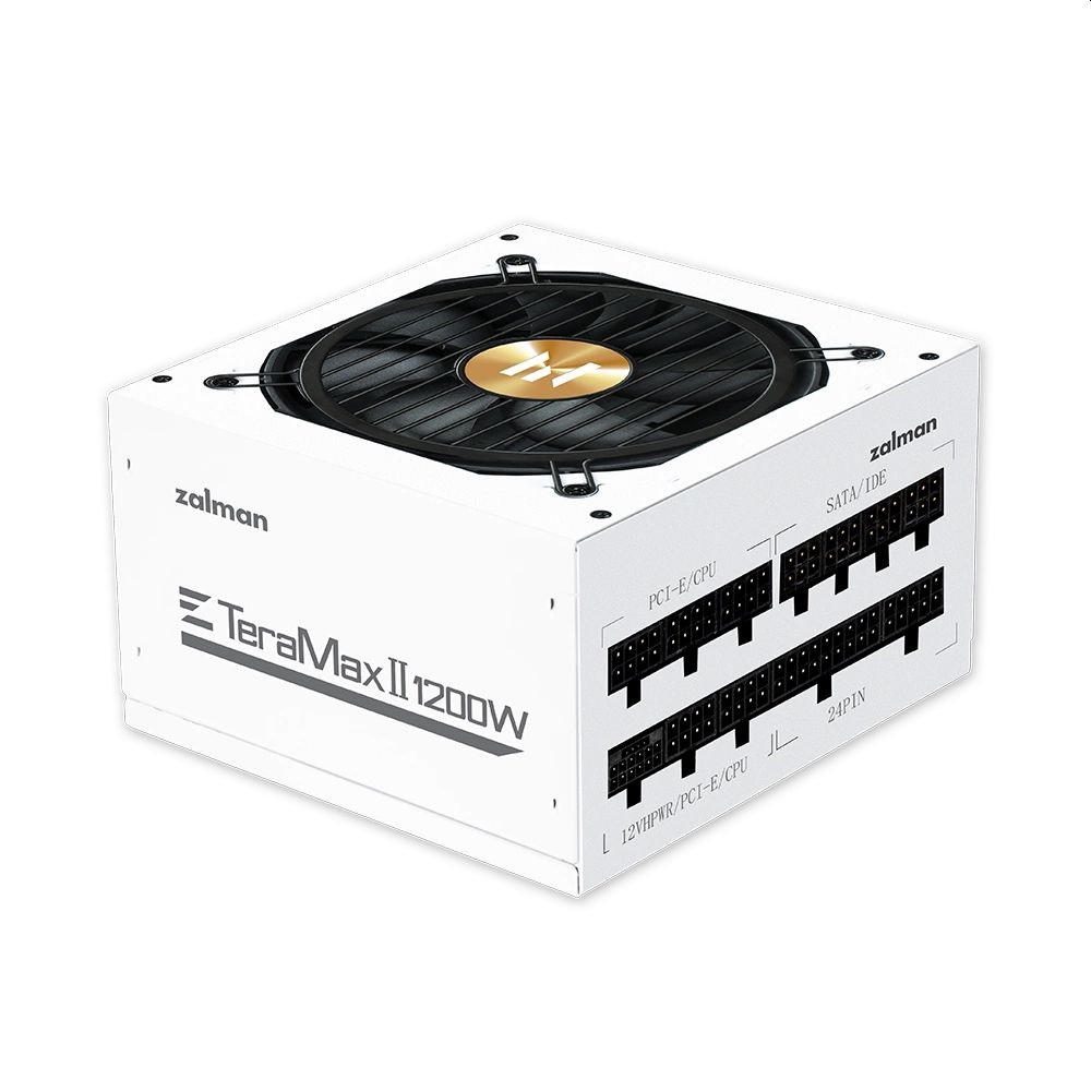 Zalman TeraMax II 1200W 80Plus Gold fehér tápegység