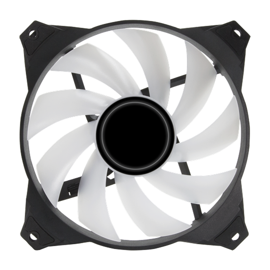 Zalman ZM-IF120 Milky White Addressable RGB ház hűtőventilátor