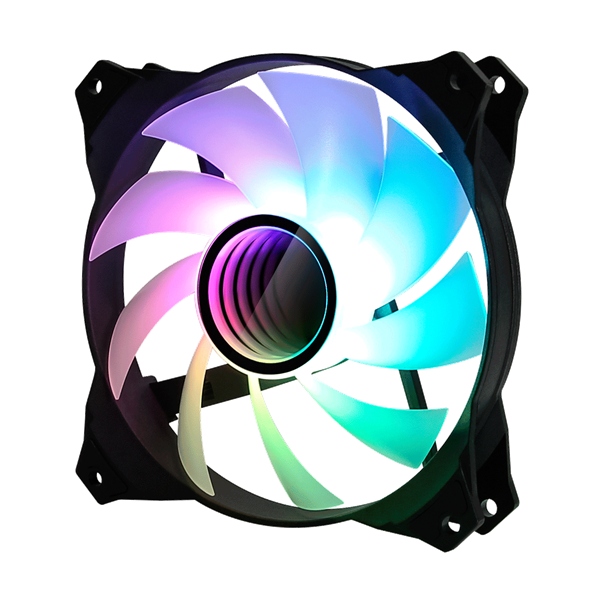 Zalman ZM-IF120 Milky White Addressable RGB ház hűtőventilátor