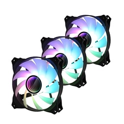 Zalman ZM-IF120 Milky White Addressable RGB ház hűtőventilátor + kontroller
