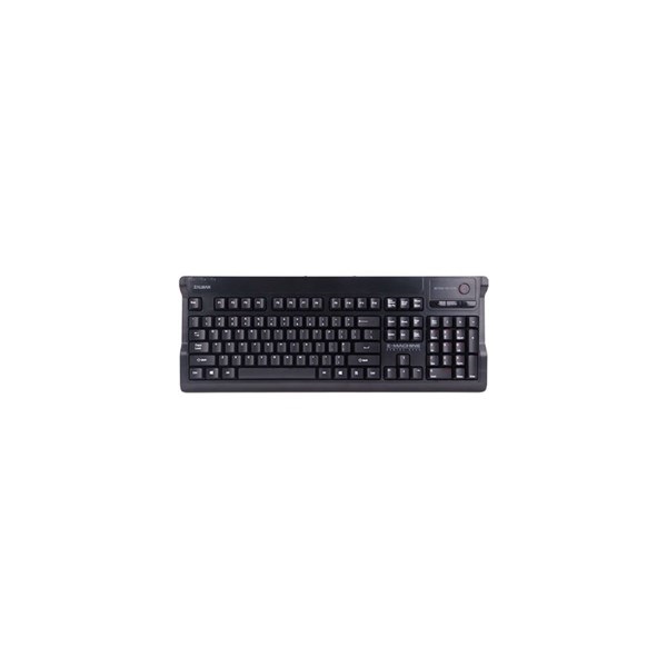 Zalman ZM-K600S Ultrapolling US USB/PS2 vezetékes fekete billentyűzet