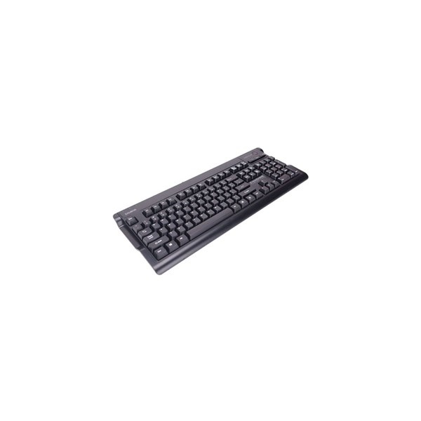 Zalman ZM-K600S Ultrapolling US USB/PS2 vezetékes fekete billentyűzet