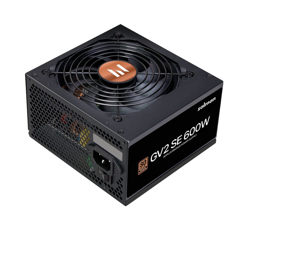 Zalman ZM600-GV2SE 600W 80+ Bronze ventillátorral dobozos tápegység