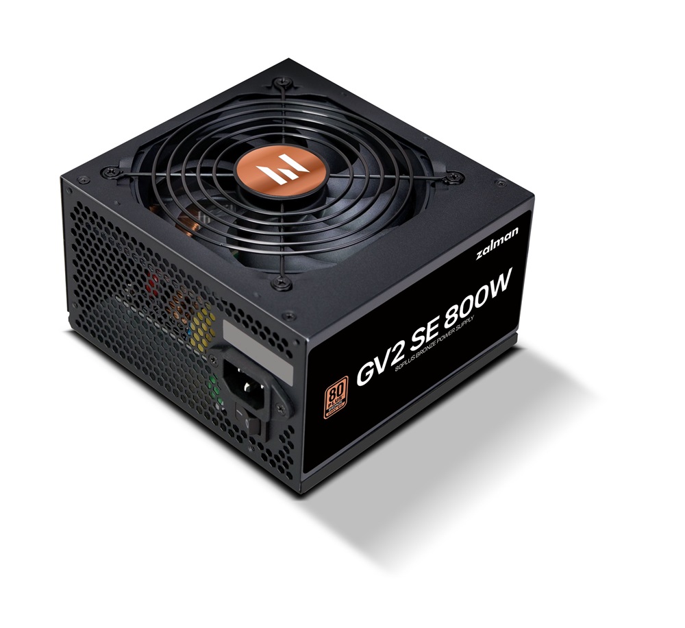 Zalman ZM800-GV2SE 800W 80+ Bronze ventillátorral dobozos tápegység