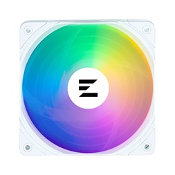 Zalman ZM-AF120 ARGB White 120mm PWM fehér ventilátor