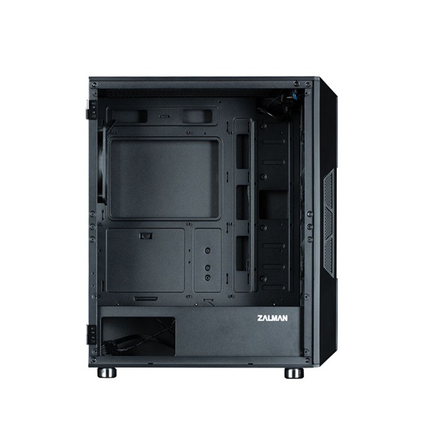 Zalman i3 Neo ARGB Black fekete (táp nélküli) ablakos ATX ház