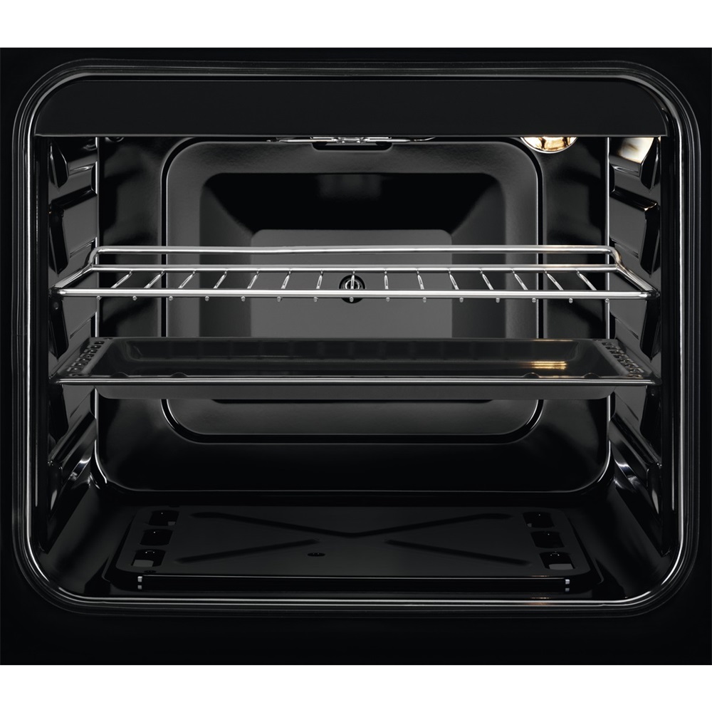Zanussi ZCG512K1XA inox, szabadonálló, gáz, főzőzóna: 4, sütő:55L, grill, tűzhely