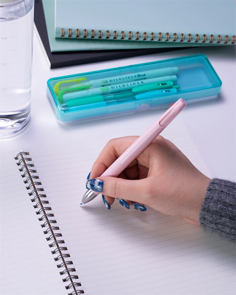 Zebra Blen 3C 0,7 szürke testű 3 színű golyóstoll