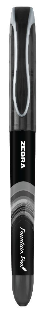 Zebra Fuente 0,6mm fekete eldobható töltőtoll