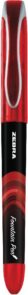 Zebra Fuente 0,6mm piros eldobható töltőtoll