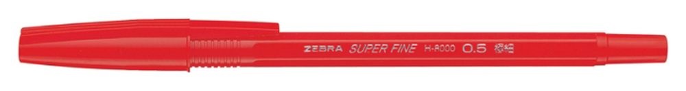 Zebra H-8000 piros golyóstoll