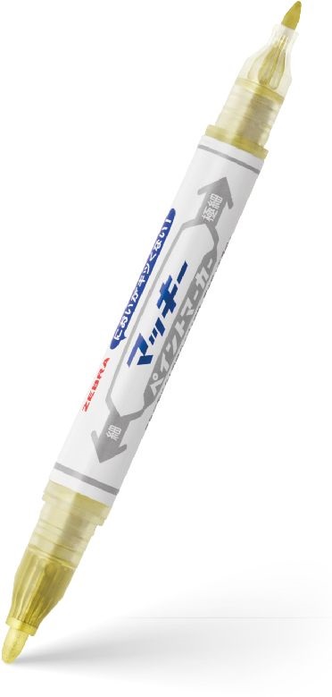Zebra Mckie Extra Fine arany kétvégű lakkmarker
