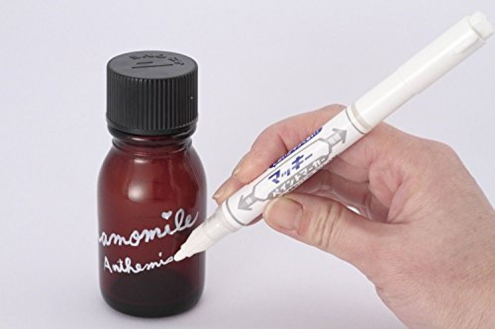 Zebra Mckie Extra Fine fehér kétvégű lakkmarker