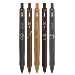 Zebra Sarasa Clip 0,5 Study with Coffee 5 db zselés toll készlet