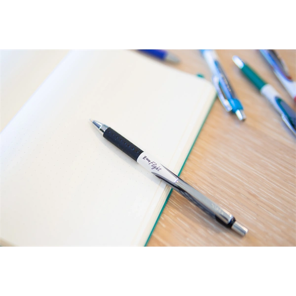 Zebra Z-Grip Flight 1,2 fekete-fehér testű fekete golyóstoll