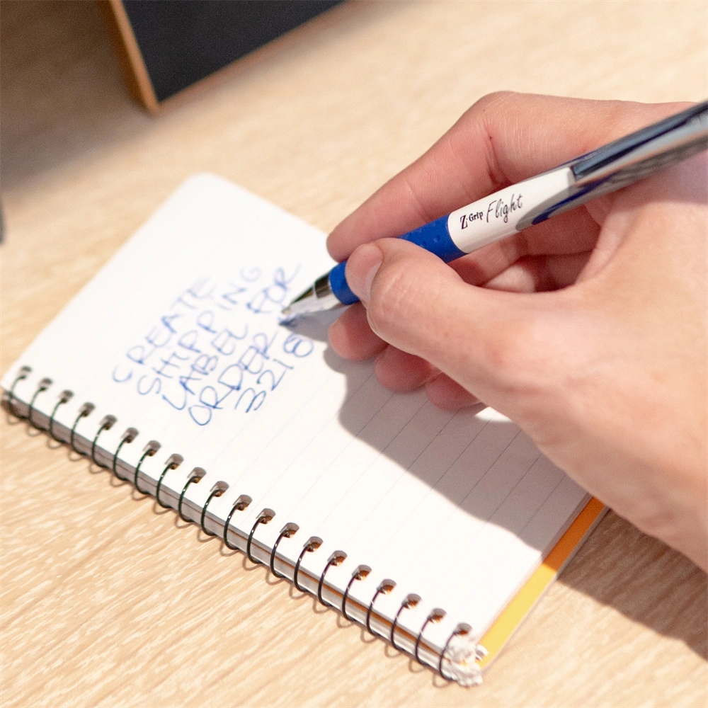 Zebra Z-Grip Flight 1,2 kék-fehér testű kék golyóstoll