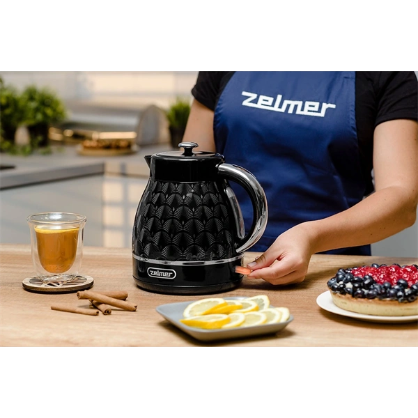 Zelmer ZCK7640 Jungle 1,7L-es fekete vízforraló