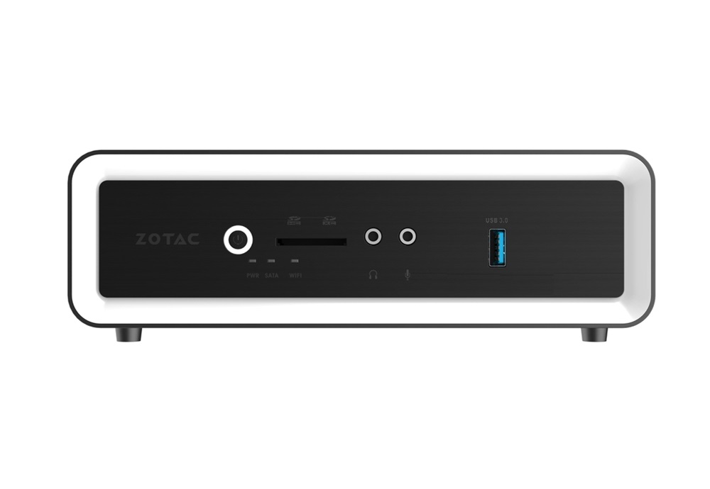 Zotac ZBOX-CA621NANO-BE (R3-3200U/2x SO-DIMM DDR4/1x SATA, 1x M.2) mini AMD barbone asztali PC