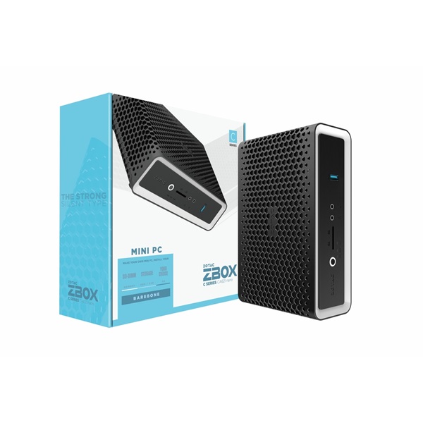 Zotac ZBOX-CA621NANO-BE (R3-3200U/2x SO-DIMM DDR4/1x SATA, 1x M.2) mini AMD barbone asztali PC