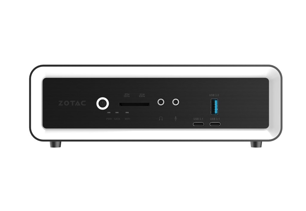 Zotac ZBOX-CI622NANO-BE (i3-10110U/2x SO-DIMM DDR4/1x SATA) mini Intel barbone asztali PC