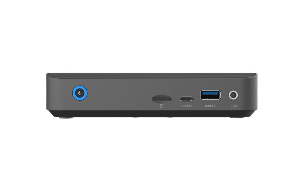 Zotac ZBOX-CI343-BE Mini/Intel N100/fekete barebone asztali számítógép