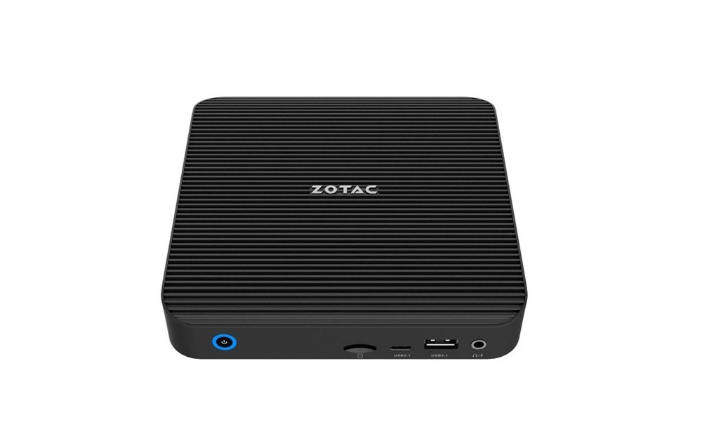 Zotac ZBOX-CI343-BE Mini/Intel N100/fekete barebone asztali számítógép