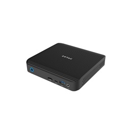 Zotac ZBOX-CI343-BE Mini/Intel N100/fekete barebone asztali számítógép