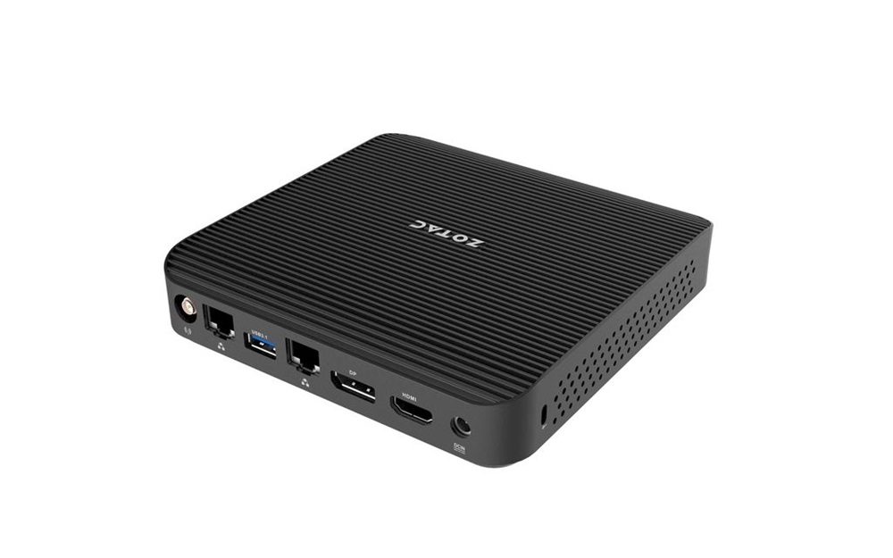 Zotac ZBOX-CI343-BE Mini/Intel N100/fekete barebone asztali számítógép