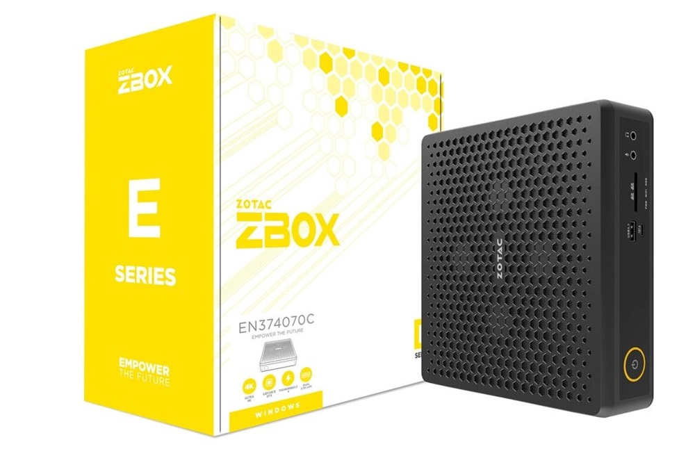 Zotac ZBOX-EN374070C-BE-W5B Mini/Core i7-13700HX/16GB/1TB/Win11/RTX 4070/fekete asztali számítógép