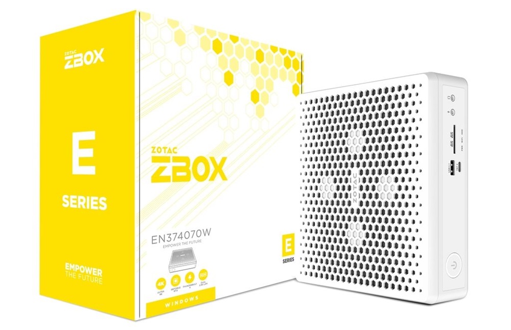 Zotac ZBOX-EN374070W-BE-W5B Mini/Core i7-13700HX/16GB/1TB/Win11/RTX 4070/fehér asztali számítógép