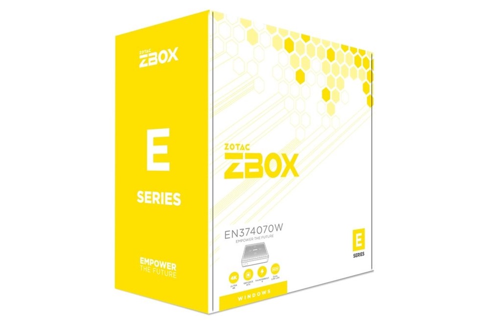Zotac ZBOX-EN374070W-BE-W5B Mini/Core i7-13700HX/16GB/1TB/Win11/RTX 4070/fehér asztali számítógép