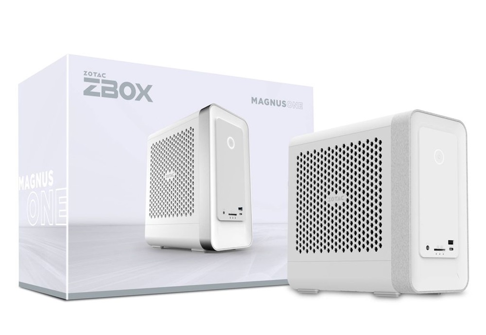 Zotac ZBOX-ERP74070W-BE-W5B Mini/Core i7-13700/16GB/1TB/Win11/RTX 4070/fehér asztali számítógép