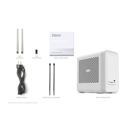 Zotac ZBOX-ERP74070W-BE-W5B Mini/Core i7-13700/16GB/1TB/Win11/RTX 4070/fehér asztali számítógép