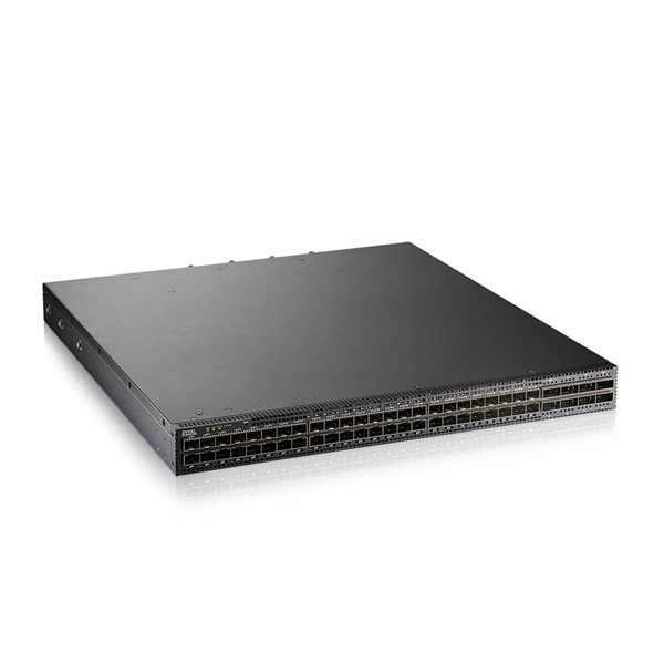 ZyXEL CX4800-56F DC 48x10/25G SFP28 8x100G QSFP28 port 2xDC power supply L3 Aggregation Fiber Switch