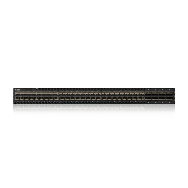 ZyXEL CX4800-56F DC 48x10/25G SFP28 8x100G QSFP28 port 2xDC power supply L3 Aggregation Fiber Switch
